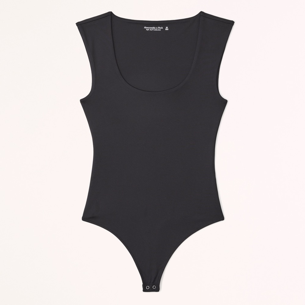 Abercrombie Sleek Seamless Fabric Cap Sleeve Bodysuit